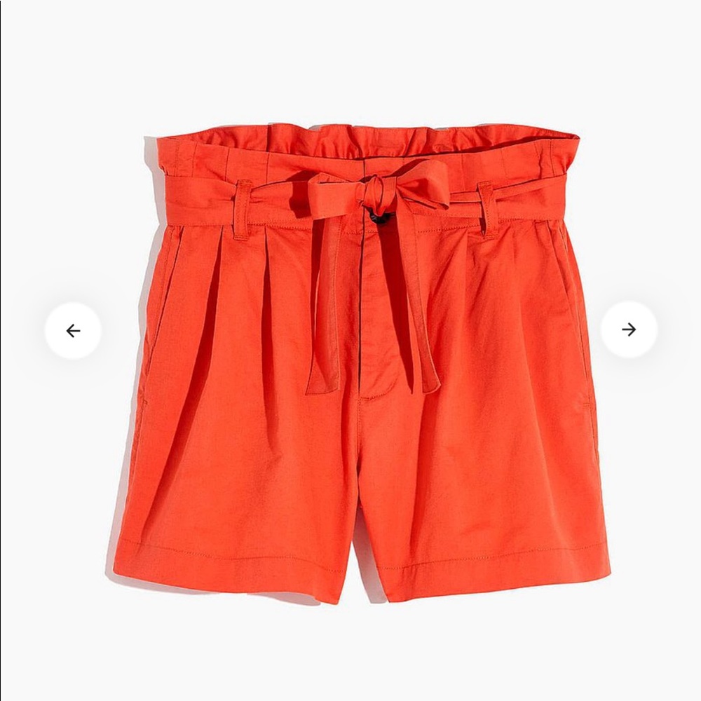 Madewell paperbag shorts